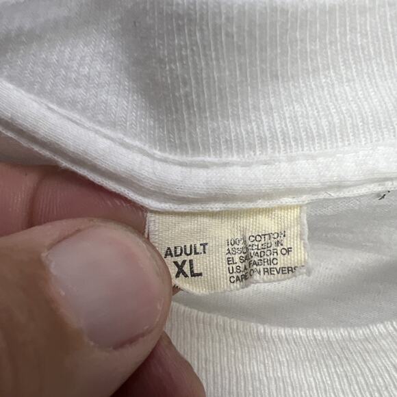 Vintage New York Yankees Looney Tunes T-shirt XL Made in USA Single Stitch 90s - Picture 4 of 8